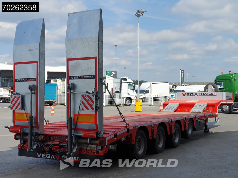 Vega STANDARD LOWBED 2 axles Lift + 2xLenkachse Hydraulic Ramps - Низькорамна платформа напівпричіп: фото 5 Vega STANDARD LOWBED 2 axles Lift + 2xLenkachse Hydraulic Ramps - Низькорамна платформа напівпричіп: фото 5