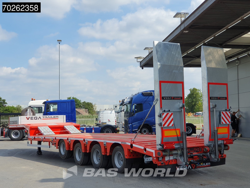 Vega STANDARD LOWBED 2 axles Lift + 2xLenkachse Hydraulic Ramps - Низькорамна платформа напівпричіп: фото 2 Vega STANDARD LOWBED 2 axles Lift + 2xLenkachse Hydraulic Ramps - Низькорамна платформа напівпричіп: фото 2