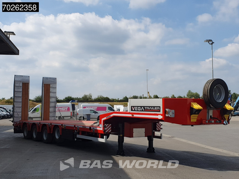 Vega STANDARD LOWBED 2 axles Lift + 2xLenkachse Hydraulic Ramps - Низькорамна платформа напівпричіп: фото 3 Vega STANDARD LOWBED 2 axles Lift + 2xLenkachse Hydraulic Ramps - Низькорамна платформа напівпричіп: фото 3