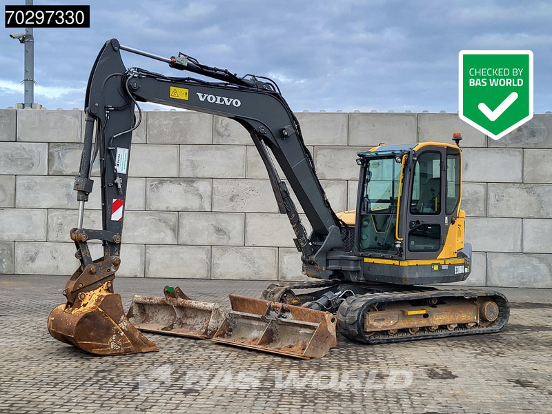 Volvo ECR88 D A/C - 3 BUCKETS - Міні-екскаватор: фото 1 Volvo ECR88 D A/C - 3 BUCKETS - Міні-екскаватор: фото 1