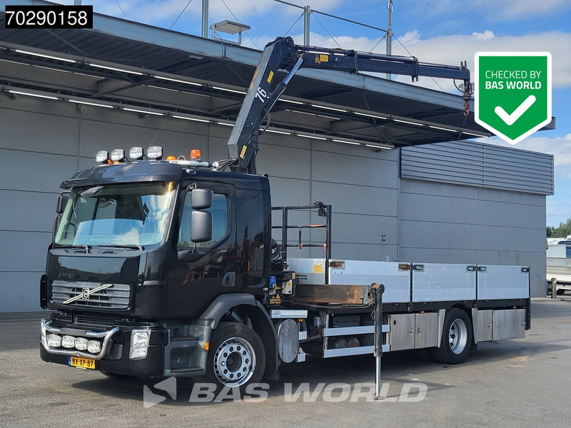 Volvo FE 240 4X2 HMF 760 K2 Kran Crane Remote control Manual Euro 5 - Бортова вантажівка/ Платформа, Вантажівка з маніпулятором: фото 1 Volvo FE 240 4X2 HMF 760 K2 Kran Crane Remote control Manual Euro 5 - Бортова вантажівка/ Платформа, Вантажівка з маніпулятором: фото 1
