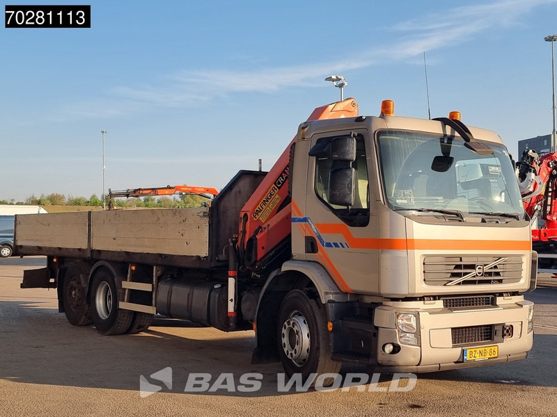 Бортова вантажівка/ Платформа, Вантажівка з маніпулятором Volvo FE 280 6X2 NL-Truck Palfinger PK15500 Kran Crane Manual Liftachse Euro 4: фото 7