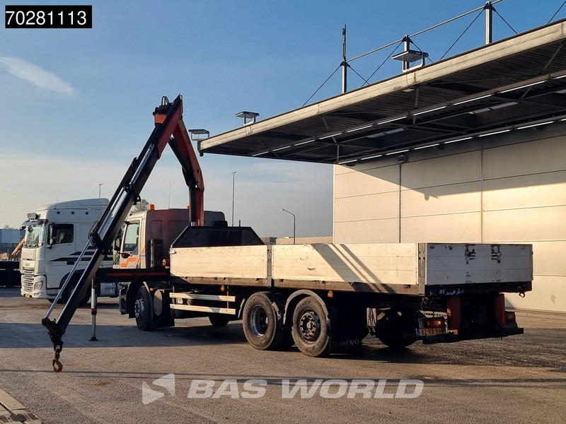 Бортова вантажівка/ Платформа, Вантажівка з маніпулятором Volvo FE 280 6X2 NL-Truck Palfinger PK15500 Kran Crane Manual Liftachse Euro 4: фото 6