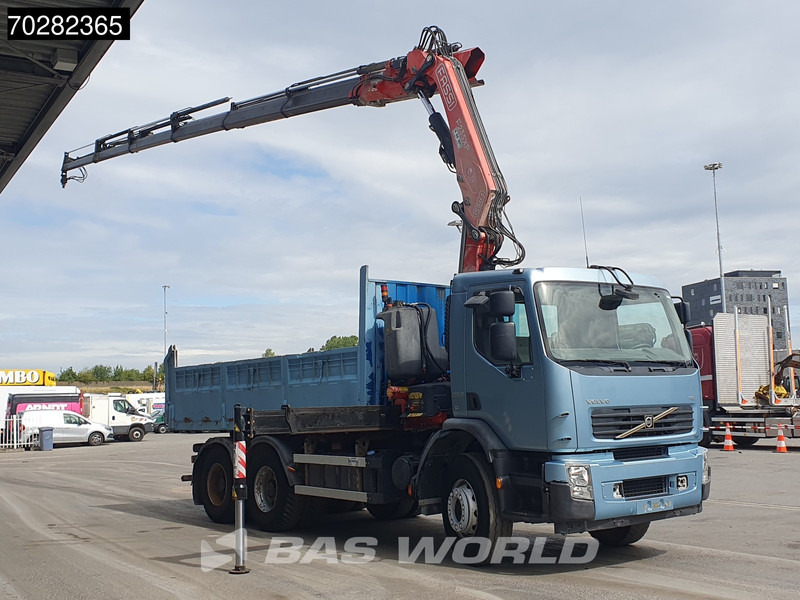 Volvo FE 280 904 6X4 Fassi F215/235AXP26 Crane 10m3 tipper Big-Axle Manual Euro 4 - Самоскид вантажівка, Вантажівка з маніпулятором: фото 3 Volvo FE 280 904 6X4 Fassi F215/235AXP26 Crane 10m3 tipper Big-Axle Manual Euro 4 - Самоскид вантажівка, Вантажівка з маніпулятором: фото 3