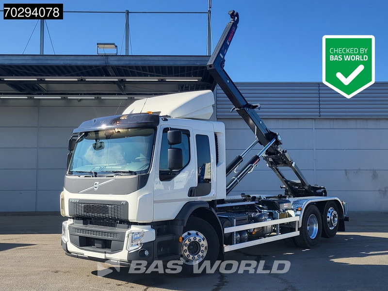 Volvo FE 320 6X2 NEW HIAB 21Tons Abrollkipper Lift+Lenkachse Automatic Euro 6 - Гаковий мультиліфт вантажівка: фото 1 Volvo FE 320 6X2 NEW HIAB 21Tons Abrollkipper Lift+Lenkachse Automatic Euro 6 - Гаковий мультиліфт вантажівка: фото 1