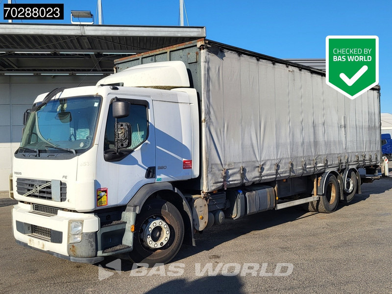 Volvo FE 320 FL 6X2 Lift axle Ladebordwand Manual Euro 4 - Тентована вантажівка: фото 1 Volvo FE 320 FL 6X2 Lift axle Ladebordwand Manual Euro 4 - Тентована вантажівка: фото 1