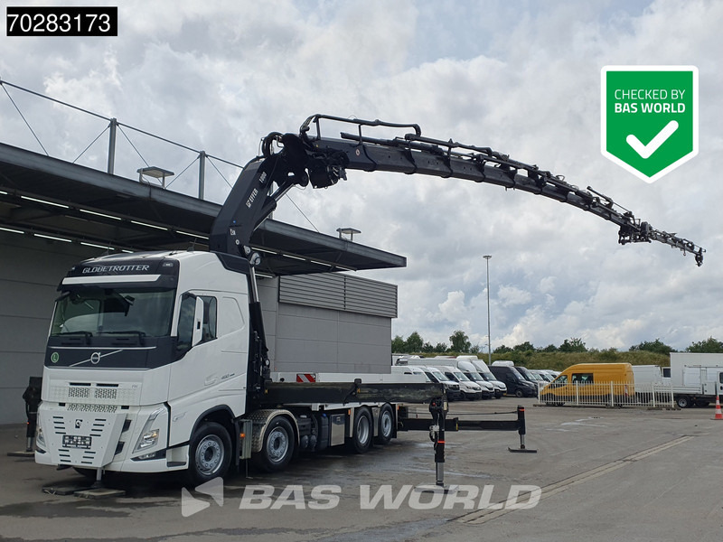 Volvo FH 460 8X2 Effer 1000 9S/6S Crane Kran Winch JIB Lift-Lenkachse Euro 6 - Бортова вантажівка/ Платформа, Вантажівка з маніпулятором: фото 1 Volvo FH 460 8X2 Effer 1000 9S/6S Crane Kran Winch JIB Lift-Lenkachse Euro 6 - Бортова вантажівка/ Платформа, Вантажівка з маніпулятором: фото 1