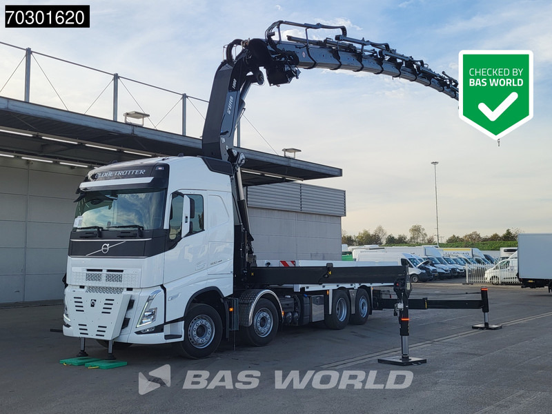 Volvo FH 460 8X2 UNUSED EFFER 1000 9S + 6S Crane + Fly-Jib Lift+Lenkachse VEB+ Euro 6 - Бортова вантажівка/ Платформа, Вантажівка з маніпулятором: фото 1 Volvo FH 460 8X2 UNUSED EFFER 1000 9S + 6S Crane + Fly-Jib Lift+Lenkachse VEB+ Euro 6 - Бортова вантажівка/ Платформа, Вантажівка з маніпулятором: фото 1