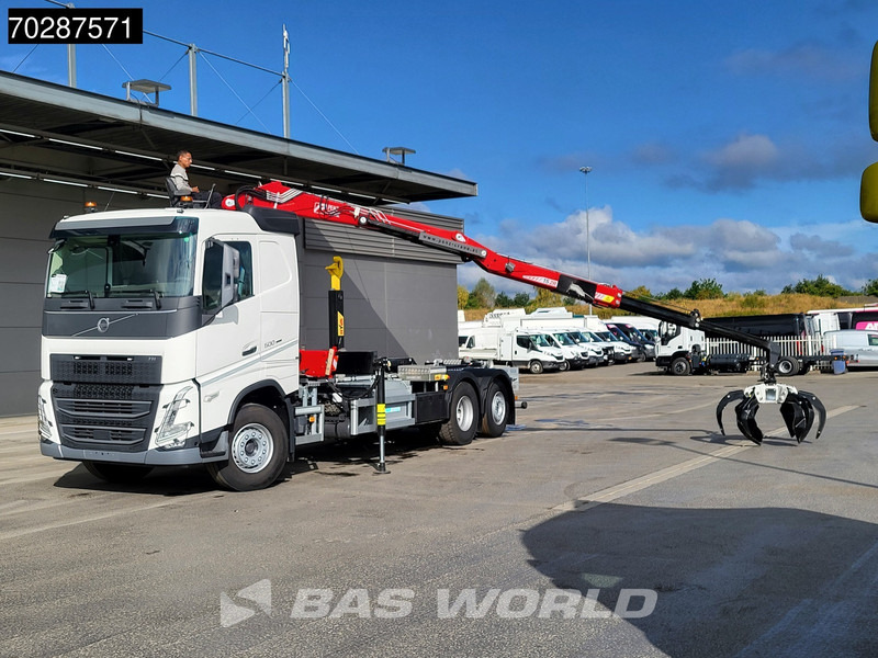 Volvo FH 500 6X2 Penz Crane 15Z9.50R HYVA 20-57-S Hooklift Lift+steering Automatic Euro 6 - Гаковий мультиліфт вантажівка, Вантажівка з маніпулятором: фото 2 Volvo FH 500 6X2 Penz Crane 15Z9.50R HYVA 20-57-S Hooklift Lift+steering Automatic Euro 6 - Гаковий мультиліфт вантажівка, Вантажівка з маніпулятором: фото 2