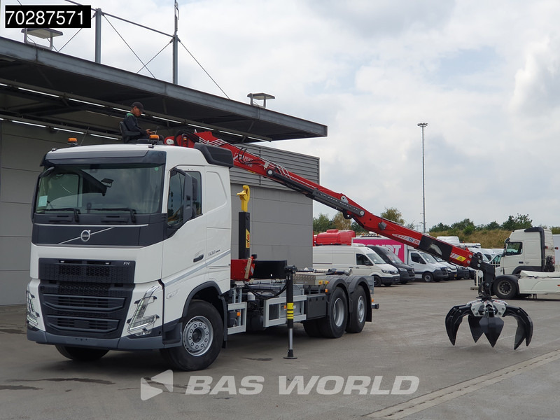 Volvo FH 500 6X2 Penz Crane 15Z9.50R HYVA 20-57-S Hooklift Lift+steering Automatic Euro 6 - Гаковий мультиліфт вантажівка, Вантажівка з маніпулятором: фото 5 Volvo FH 500 6X2 Penz Crane 15Z9.50R HYVA 20-57-S Hooklift Lift+steering Automatic Euro 6 - Гаковий мультиліфт вантажівка, Вантажівка з маніпулятором: фото 5