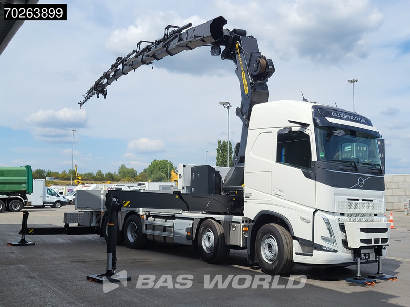 Volvo FH 500 8X2 NEW! Palfinger PK92002 SH 8+6 JIB Crane Kran 3.5t Winch Lift+Steering Axle - Бортова вантажівка/ Платформа, Вантажівка з маніпулятором: фото 2 Volvo FH 500 8X2 NEW! Palfinger PK92002 SH 8+6 JIB Crane Kran 3.5t Winch Lift+Steering Axle - Бортова вантажівка/ Платформа, Вантажівка з маніпулятором: фото 2