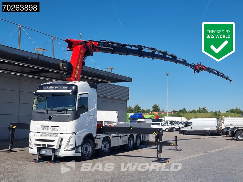 Volvo FH 500 8X2 NEW! Palfinger PK92002 SH 8+6 JIB Crane Kran Winch Lift-Lenkachse Navi - Бортова вантажівка/ Платформа, Вантажівка з маніпулятором: фото 1 Volvo FH 500 8X2 NEW! Palfinger PK92002 SH 8+6 JIB Crane Kran Winch Lift-Lenkachse Navi - Бортова вантажівка/ Платформа, Вантажівка з маніпулятором: фото 1