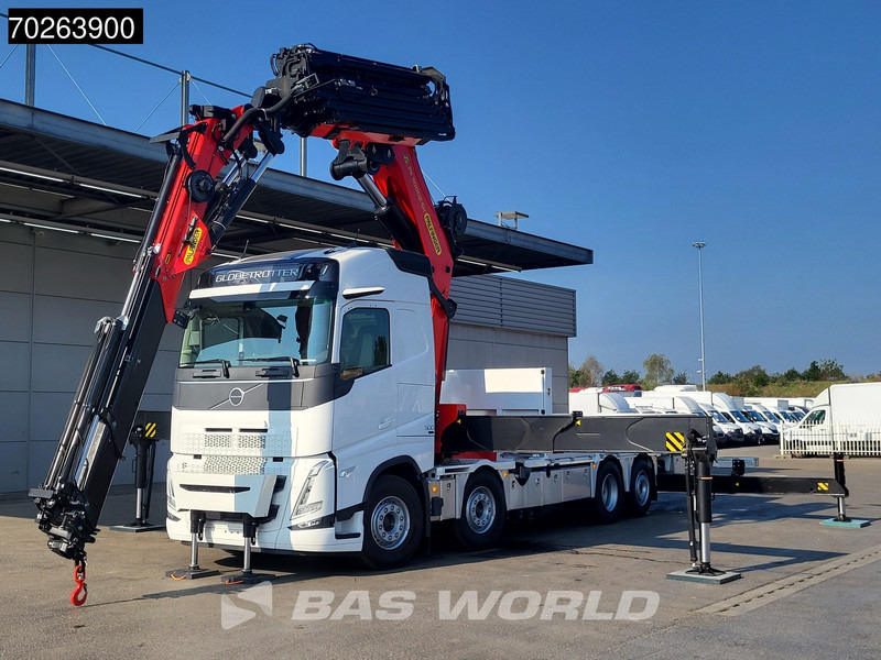Volvo FH 500 8X2 Palfinger PK110002 SH Crane + Fly-Jib Winch VEB+ Euro 6 - Бортова вантажівка/ Платформа, Вантажівка з маніпулятором: фото 5 Volvo FH 500 8X2 Palfinger PK110002 SH Crane + Fly-Jib Winch VEB+ Euro 6 - Бортова вантажівка/ Платформа, Вантажівка з маніпулятором: фото 5