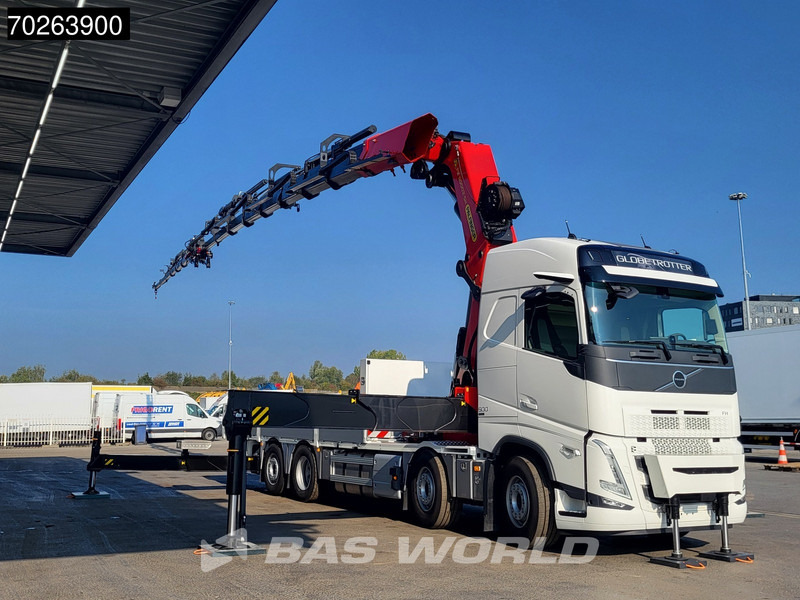 Volvo FH 500 8X2 Palfinger PK110002 SH Crane + Fly-Jib Winch VEB+ Euro 6 - Бортова вантажівка/ Платформа, Вантажівка з маніпулятором: фото 3 Volvo FH 500 8X2 Palfinger PK110002 SH Crane + Fly-Jib Winch VEB+ Euro 6 - Бортова вантажівка/ Платформа, Вантажівка з маніпулятором: фото 3