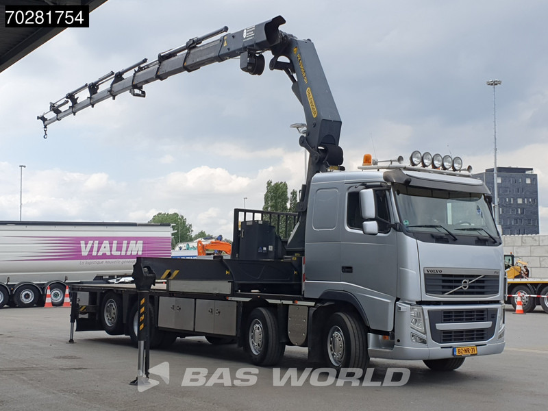 Volvo FH 500 FH 8X2 NL-Truck Palfinger PK53002SH Kran Crane Lift+ steering VEB+ Euro 5 - Бортова вантажівка/ Платформа, Вантажівка з маніпулятором: фото 3 Volvo FH 500 FH 8X2 NL-Truck Palfinger PK53002SH Kran Crane Lift+ steering VEB+ Euro 5 - Бортова вантажівка/ Платформа, Вантажівка з маніпулятором: фото 3