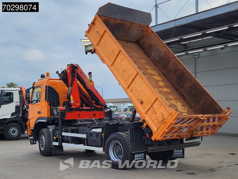 Volvo FM 340 FM 4X4 4x4 Crane Palfinger PK10501 Tipper Big-Axle Full Steel - Самоскид вантажівка, Вантажівка з маніпулятором: фото 5 Volvo FM 340 FM 4X4 4x4 Crane Palfinger PK10501 Tipper Big-Axle Full Steel - Самоскид вантажівка, Вантажівка з маніпулятором: фото 5