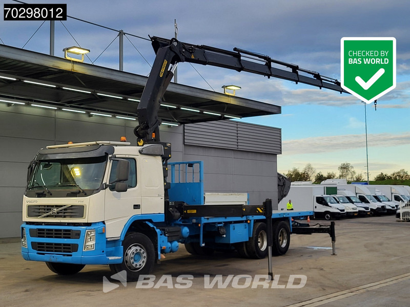 Volvo FM 360 FM 6X2 Palfinger PK29002 Kran crane Manual Sleepercab Airco Euro 4 - Бортова вантажівка/ Платформа, Вантажівка з маніпулятором: фото 1 Volvo FM 360 FM 6X2 Palfinger PK29002 Kran crane Manual Sleepercab Airco Euro 4 - Бортова вантажівка/ Платформа, Вантажівка з маніпулятором: фото 1