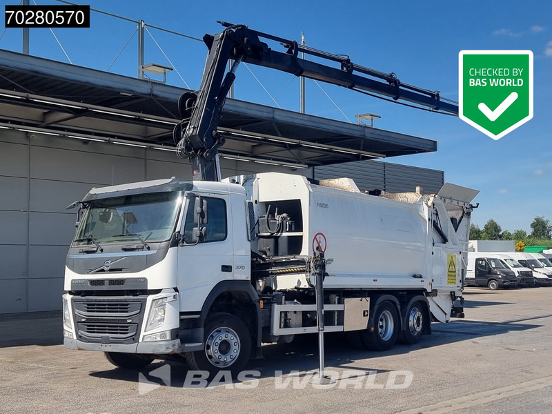 Volvo FM 370 6X2 Hiab X-Hipro 162 Kran GeesinkNorba Lift+Lenkachse VEB Euro 6 - Сміттєвози: фото 1 Volvo FM 370 6X2 Hiab X-Hipro 162 Kran GeesinkNorba Lift+Lenkachse VEB Euro 6 - Сміттєвози: фото 1