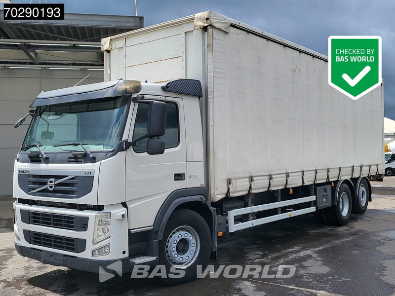 Volvo FM 370 6X2 Manual Lift+Steering Axle Euro 5 - Тентована вантажівка: фото 1 Volvo FM 370 6X2 Manual Lift+Steering Axle Euro 5 - Тентована вантажівка: фото 1