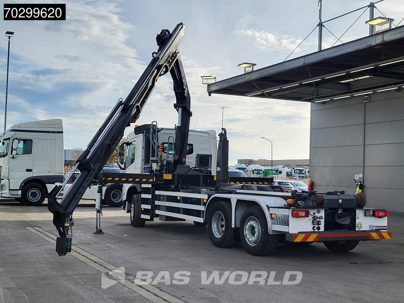 Volvo FM 430 FM 6X2 HMF 2320K-RCS Kran Crane + VDL S-21-6200 Lift + Steering Axle - Гаковий мультиліфт вантажівка, Вантажівка з маніпулятором: фото 5 Volvo FM 430 FM 6X2 HMF 2320K-RCS Kran Crane + VDL S-21-6200 Lift + Steering Axle - Гаковий мультиліфт вантажівка, Вантажівка з маніпулятором: фото 5