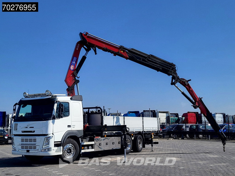 Volvo FM 450 6X2 HMF 3220 Crane Kran Lift-Lenkachse VEB+ Euro 6 - Бортова вантажівка/ Платформа, Вантажівка з маніпулятором: фото 5 Volvo FM 450 6X2 HMF 3220 Crane Kran Lift-Lenkachse VEB+ Euro 6 - Бортова вантажівка/ Платформа, Вантажівка з маніпулятором: фото 5