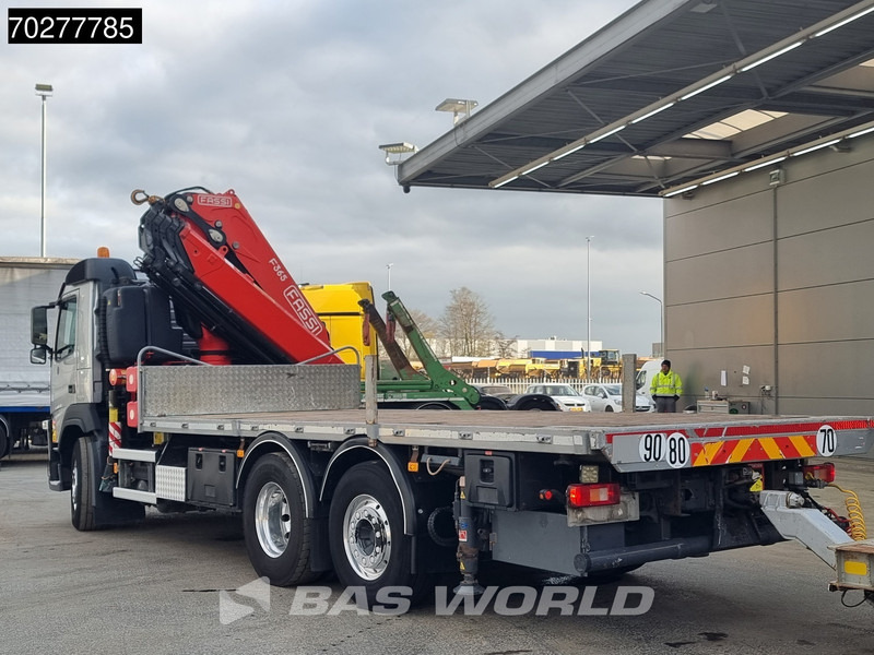Бортова вантажівка/ Платформа, Вантажівка з маніпулятором Volvo FM 460 6X2 Fassi F365A.2.25 E-Dynamic Retarder Euro 6 Kraan Crane: фото 8