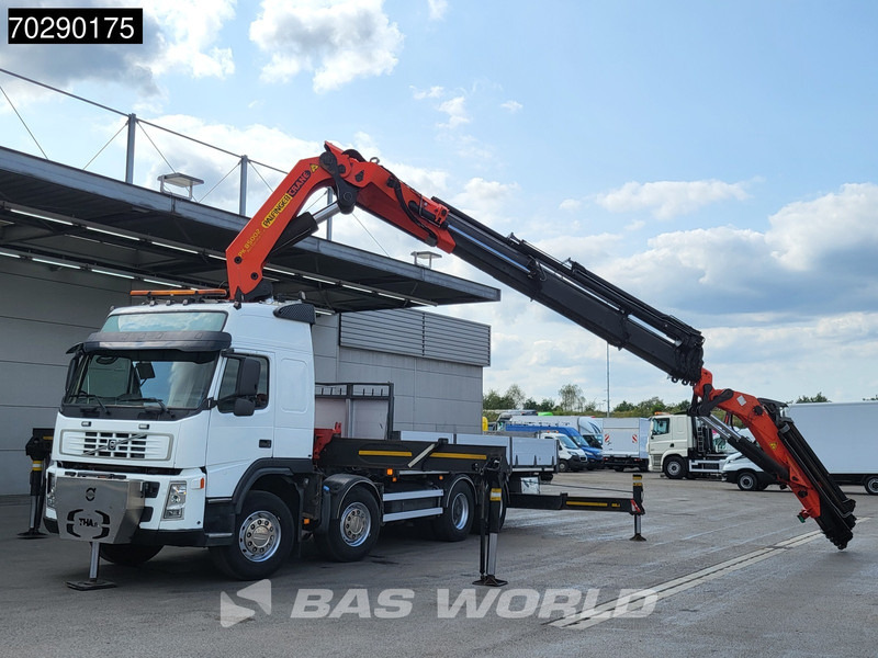 Volvo FM 480 8X2 Palfinger PK85002 Crane+Jib Lifting-Axle Big-Axle Automatic Euro 4 - Бортова вантажівка/ Платформа, Вантажівка з маніпулятором: фото 5 Volvo FM 480 8X2 Palfinger PK85002 Crane+Jib Lifting-Axle Big-Axle Automatic Euro 4 - Бортова вантажівка/ Платформа, Вантажівка з маніпулятором: фото 5