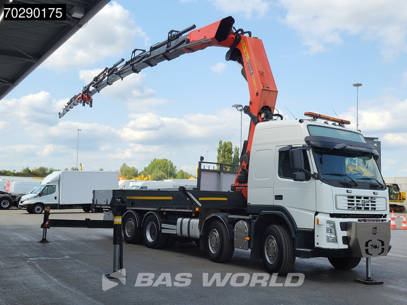 Volvo FM 480 8X2 Palfinger PK85002 Crane+Jib Lifting-Axle Big-Axle Automatic Euro 4 - Бортова вантажівка/ Платформа, Вантажівка з маніпулятором: фото 3 Volvo FM 480 8X2 Palfinger PK85002 Crane+Jib Lifting-Axle Big-Axle Automatic Euro 4 - Бортова вантажівка/ Платформа, Вантажівка з маніпулятором: фото 3