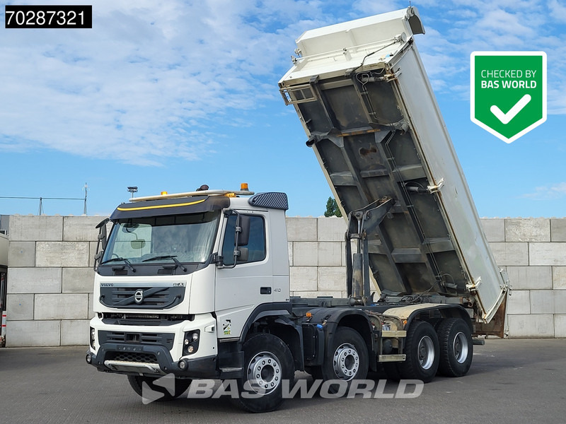 Volvo FMX 410 8X4 13m3 Marrel Tipper SteelSuspension 2-Side Kipper BigAxle Euro 5 - Самоскид вантажівка: фото 1 Volvo FMX 410 8X4 13m3 Marrel Tipper SteelSuspension 2-Side Kipper BigAxle Euro 5 - Самоскид вантажівка: фото 1