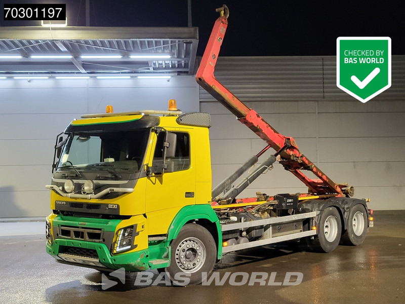 Volvo FMX 410 FMX 6X4 21tons HIAB XR21S59 containersystem Automatic Euro 6 - Гаковий мультиліфт вантажівка: фото 1 Volvo FMX 410 FMX 6X4 21tons HIAB XR21S59 containersystem Automatic Euro 6 - Гаковий мультиліфт вантажівка: фото 1