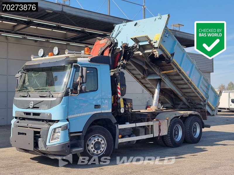 Volvo FMX 420 6X4 Fassi F155A.2.22 Crane 9m3 Big-Axle Automatic Euro 5 - Самоскид вантажівка, Вантажівка з маніпулятором: фото 5 Volvo FMX 420 6X4 Fassi F155A.2.22 Crane 9m3 Big-Axle Automatic Euro 5 - Самоскид вантажівка, Вантажівка з маніпулятором: фото 5