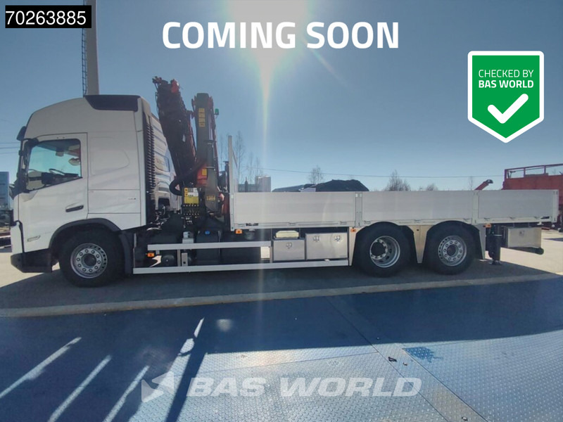 Volvo FMX 460 6X2 Palfinger PK33002 Crane 8 extenstions Lift+Lenkachse ADR VEB+ Euro 6 - Бортова вантажівка/ Платформа, Вантажівка з маніпулятором: фото 1 Volvo FMX 460 6X2 Palfinger PK33002 Crane 8 extenstions Lift+Lenkachse ADR VEB+ Euro 6 - Бортова вантажівка/ Платформа, Вантажівка з маніпулятором: фото 1