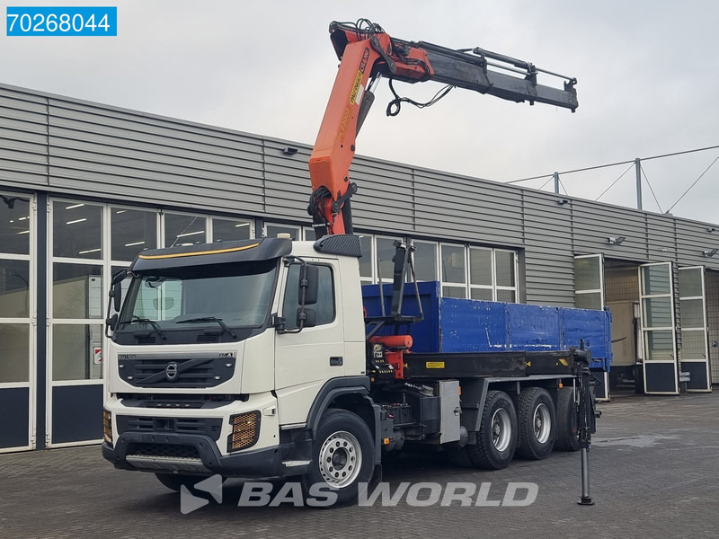 Volvo FMX 460 8X4 Palfinger PK23002 Kran 11m3 tipper Big Axle Lift-Lenkachse Euro 5 - Самоскид вантажівка, Вантажівка з маніпулятором: фото 1 Volvo FMX 460 8X4 Palfinger PK23002 Kran 11m3 tipper Big Axle Lift-Lenkachse Euro 5 - Самоскид вантажівка, Вантажівка з маніпулятором: фото 1