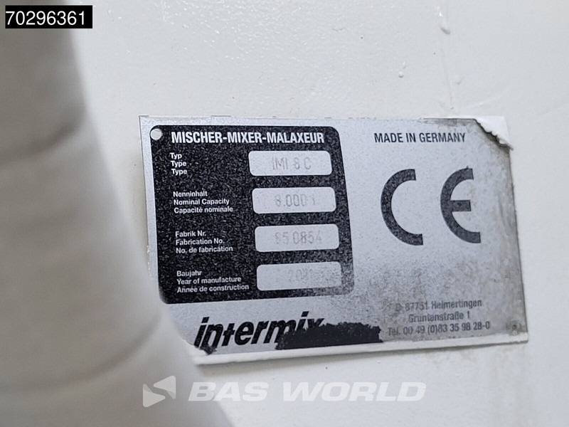 Автобетонозмішувач Volvo FMX 460 FMX 8X4 8m3 Intermix Mixer Big-Axle Steelsuspension Euro 5: фото 20