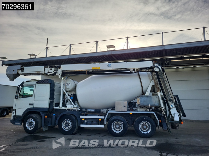 Автобетонозмішувач Volvo FMX 460 FMX 8X4 8m3 Intermix Mixer Big-Axle Steelsuspension Euro 5: фото 10