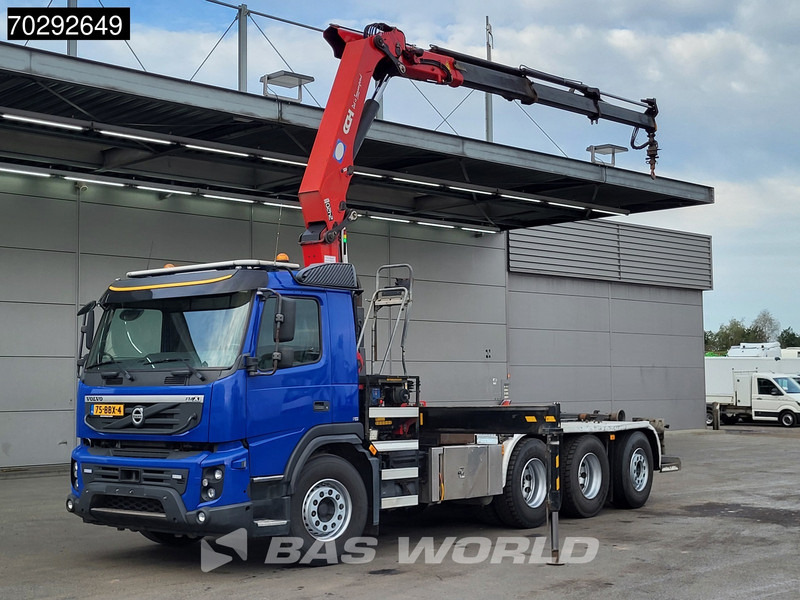 Volvo FMX 460 FMX 8X4 NL-Truck HMF 2420-K3 Kran Crane 26tons Hyva-lift VEB+ Euro 5 - Гаковий мультиліфт вантажівка, Вантажівка з маніпулятором: фото 2 Volvo FMX 460 FMX 8X4 NL-Truck HMF 2420-K3 Kran Crane 26tons Hyva-lift VEB+ Euro 5 - Гаковий мультиліфт вантажівка, Вантажівка з маніпулятором: фото 2