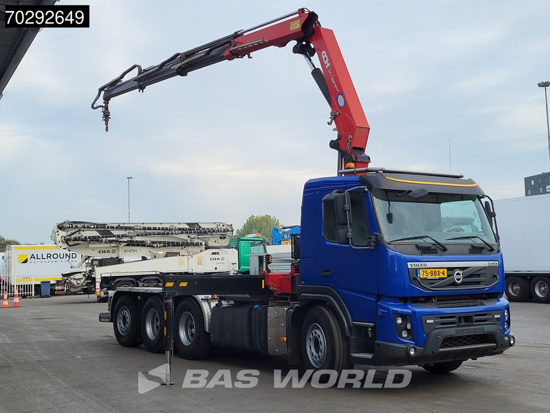 Volvo FMX 460 FMX 8X4 NL-Truck HMF 2420-K3 Kran Crane 26tons Hyva-lift VEB+ Euro 5 - Гаковий мультиліфт вантажівка, Вантажівка з маніпулятором: фото 5 Volvo FMX 460 FMX 8X4 NL-Truck HMF 2420-K3 Kran Crane 26tons Hyva-lift VEB+ Euro 5 - Гаковий мультиліфт вантажівка, Вантажівка з маніпулятором: фото 5