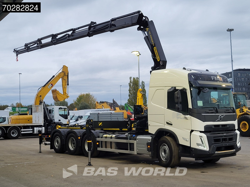 Volvo FMX 500 8X4 NEW! Palfinger PK33002 Crane + HT22TEC Hooklift Lift-Steering Axle - Гаковий мультиліфт вантажівка, Вантажівка з маніпулятором: фото 3 Volvo FMX 500 8X4 NEW! Palfinger PK33002 Crane + HT22TEC Hooklift Lift-Steering Axle - Гаковий мультиліфт вантажівка, Вантажівка з маніпулятором: фото 3