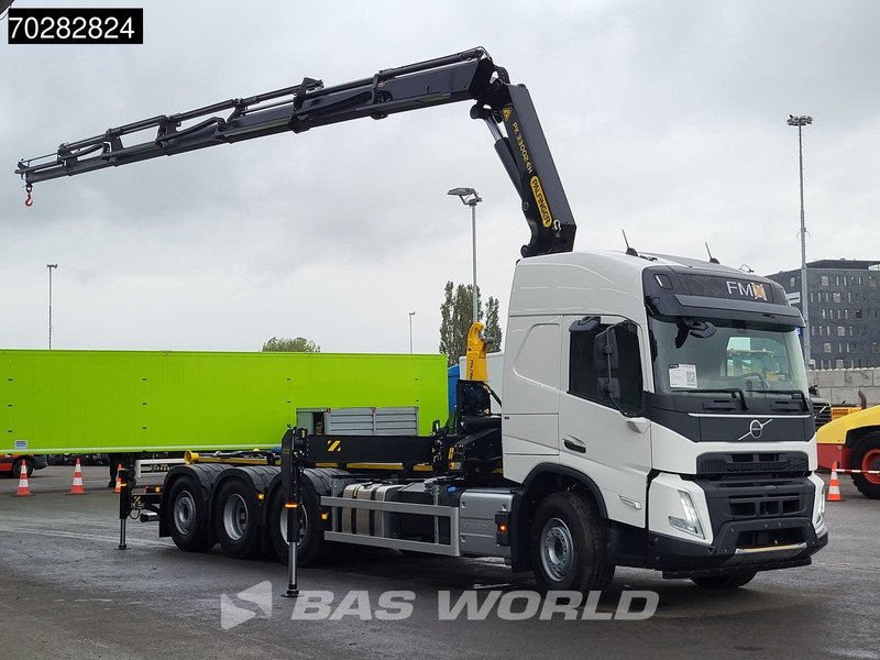 Volvo FMX 500 8X4 NEW! Palfinger PK33002 Crane + PHT22SLD5 Hooklift Lift-Steering Axle - Гаковий мультиліфт вантажівка, Вантажівка з маніпулятором: фото 3 Volvo FMX 500 8X4 NEW! Palfinger PK33002 Crane + PHT22SLD5 Hooklift Lift-Steering Axle - Гаковий мультиліфт вантажівка, Вантажівка з маніпулятором: фото 3