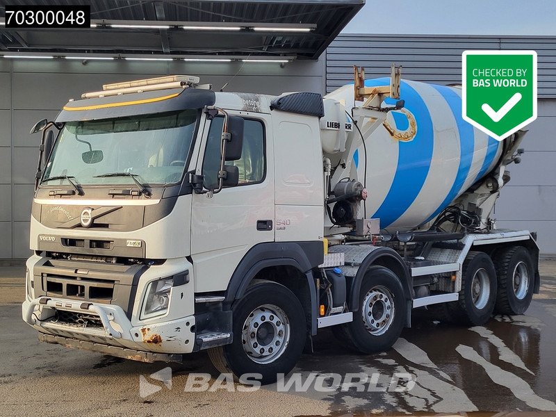 Volvo FMX 540 FMX 8X4 9m3 Liebherr HTM 904 EL Mixer Big-Axle Automatic Euro 6 - Автобетонозмішувач: фото 1 Volvo FMX 540 FMX 8X4 9m3 Liebherr HTM 904 EL Mixer Big-Axle Automatic Euro 6 - Автобетонозмішувач: фото 1