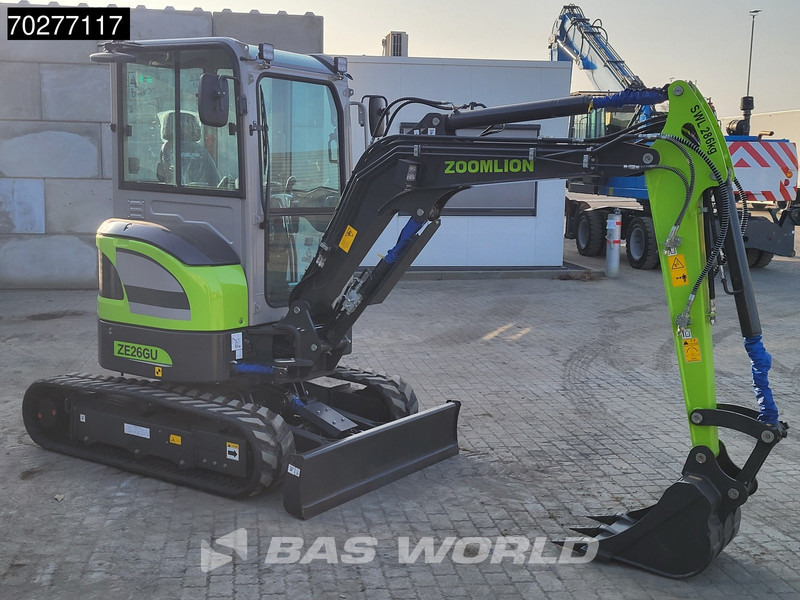 Zoomlion ZE26 GU A/C - CE CERTIFIED - Міні-екскаватор: фото 2 Zoomlion ZE26 GU A/C - CE CERTIFIED - Міні-екскаватор: фото 2