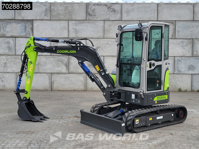 Zoomlion ZE26 GU CE CERTIFIED - Міні-екскаватор: фото 2 Zoomlion ZE26 GU CE CERTIFIED - Міні-екскаватор: фото 2