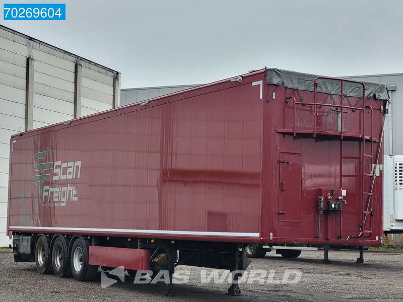Kraker CF200 3 axles 92m3 10mm CF200 Liftachse TUV 11/25 BPW - З рухомою підлогою напівпричіп: фото 3 Kraker CF200 3 axles 92m3 10mm CF200 Liftachse TUV 11/25 BPW - З рухомою підлогою напівпричіп: фото 3
