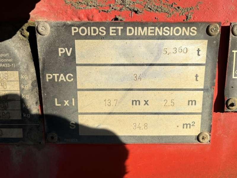Напівпричіп лісовоз Fruehauf GRUMIERE 3 ESSIEUX: фото 35