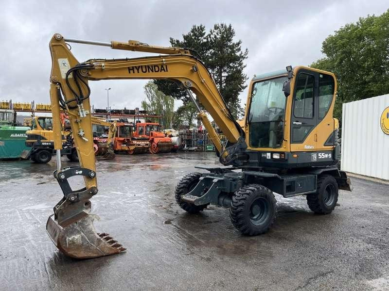 Hyundai ROBEX 55W-9 / R55W-9 - Колісний екскаватор: фото 3 Hyundai ROBEX 55W-9 / R55W-9 - Колісний екскаватор: фото 3
