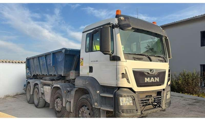 MAN Camion Ampliroll TGS 35.460 8X4 - Гаковий мультиліфт вантажівка: фото 3 MAN Camion Ampliroll TGS 35.460 8X4 - Гаковий мультиліфт вантажівка: фото 3