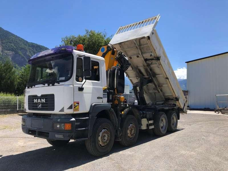 MAN GRUE F2000 - Самоскид вантажівка: фото 2 MAN GRUE F2000 - Самоскид вантажівка: фото 2