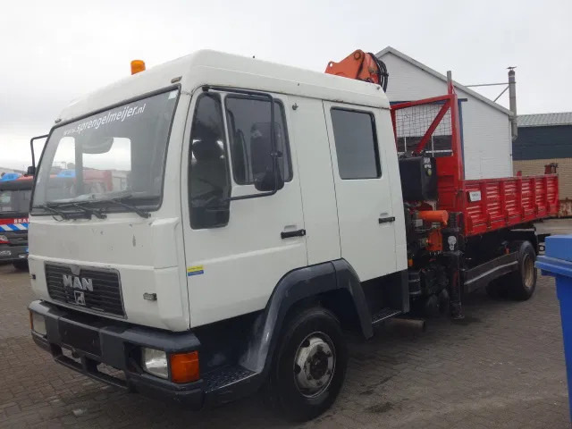 MAN 12.224 DC,8,5 TON ATLAS KRAAN,KIPPER,MANUAL POMP - Самоскид вантажівка, Вантажівка з маніпулятором: фото 5 MAN 12.224 DC,8,5 TON ATLAS KRAAN,KIPPER,MANUAL POMP - Самоскид вантажівка, Вантажівка з маніпулятором: фото 5