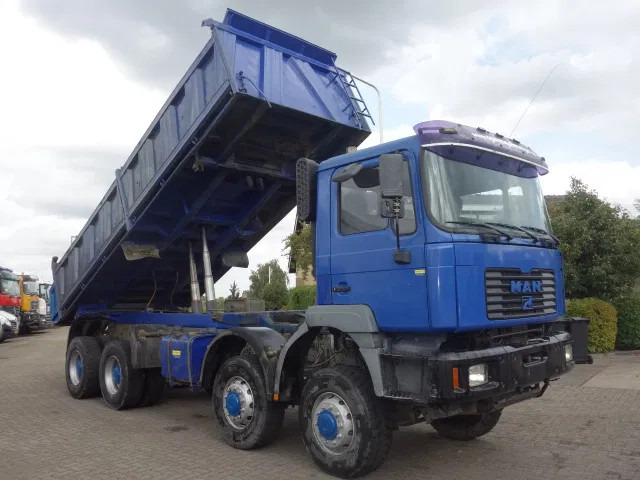 MAN 35.414 8x8 meiller kipper manual diesel pomp - Самоскид вантажівка: фото 1 MAN 35.414 8x8 meiller kipper manual diesel pomp - Самоскид вантажівка: фото 1