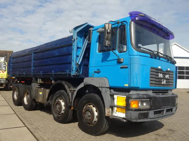 MAN 41-414 MEILLER KIPPER 8X4,MANUAL POMP - Самоскид вантажівка: фото 3 MAN 41-414 MEILLER KIPPER 8X4,MANUAL POMP - Самоскид вантажівка: фото 3